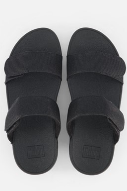 Lulu Summerlux Sandalen zwart Textiel