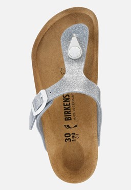Gizeh slippers zilver