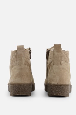 Veterboots taupe Suede