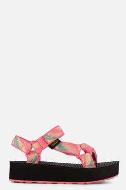 Midform Universal Sandalen roze Textiel