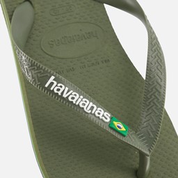 Brasil Slippers groen Rubber