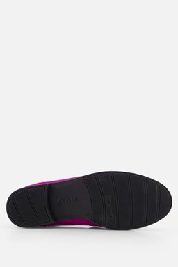 Instappers fuchsia Suede