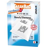 CleanBag Stofzuigerzakken M173SIE Bosch Siemens type D/E/F/G/H 4 stuks