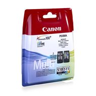 Canon Cartridge PG-510/CL-511 Multi ± 300 pagina's (kleur), ± 300 pagina's (zwart)