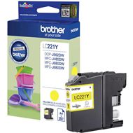 Brother LC221 Yellow ± 260 pagina's