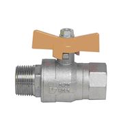 Scanpart gaskraan 1/2"" ISO7 (M)-(F)