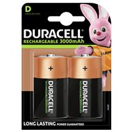 Duracell Oplaadbare Batterij Nimh D A2 3000Mah