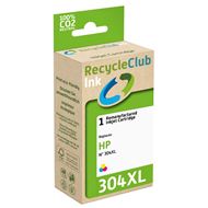 RecycleClub Cartridge compatible met HP 304 XL Kleur