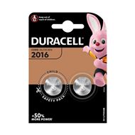 Duracell 2016 knoopcel lithium batterij 2 stuks