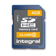 Integral SDHC kaart 8GB klasse 10