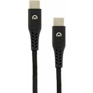 USB-C (M) - USB-C (M) Laad + Datakabel 2 Meter