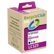 WeCare Cartridge compatible met  Brother LC-123 Multipack