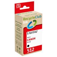 RecycleClub Cartridge compatible met Canon PG-512 Zwart