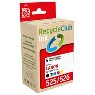 RecycleClub Cartridge compatible met Canon PGI-525/CLI-526 Multipack