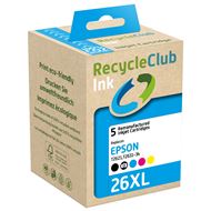 RecycleClub Cartridge compatible met Epson T2631 XL Multipack
