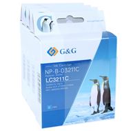 G&G cartridge compatible met Brother LC-3211 Multipack