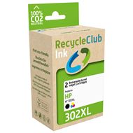 WeCare Cartridge compatible met HP302 XL Multipack