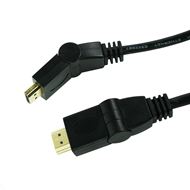 Scanpart HDMI Kabel + Ethernet 180° 2m