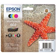 Epson Cartridge multipack zwart + kleur (4 stuks)