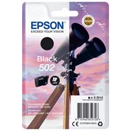 Epson cartridge 502 zwart ± 210 pagina's