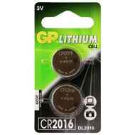 GP CR2016 Knoopcel Lithium Batterij