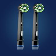 Oral-B CrossAction Tandenborstel 2 Stuks Zwart 80338439