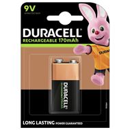 Duracell 9V 170mAh 1 stuks Oplaadbare NiMH Batterij