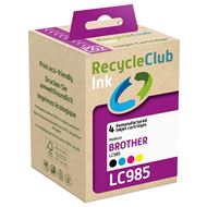 RecycleClub Cartridge compatible met  Brother LC-985 Multipack
