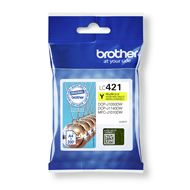Brother Cartridge LC421 Geel ± 200 pagina's