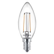 Philips Filament LED Lamp E14 25W 250Lm Warm Wit Kaars