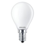 Philips LED Lamp E14 40W 470Lm Warm Wit Kogel 2 stuks