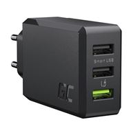 Green Cell Thuislaadstekker 3x USB 30W