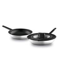 BergHOFF Pannenset 3-delig GEM serie RVS Downdraft