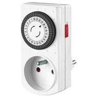 Perel schakelklok mechanisch 24-uur E305DM