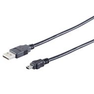 Mini USB kabel 2.0 A(m) - B mini (m) 1,5 meter