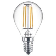 Philips LED Lamp E14 4,1W Kogel 2 stuks