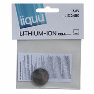 IIQUU LIR2450 Knoopcel Lithium