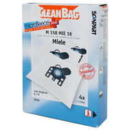 CleanBag Stofzuigerzakken M158MIE Miele type G/H/N 4 stuks