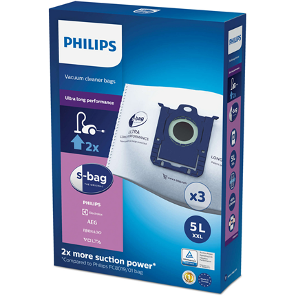 Philips Stofzuigerzakken FC8027 S-bag 3 stuks