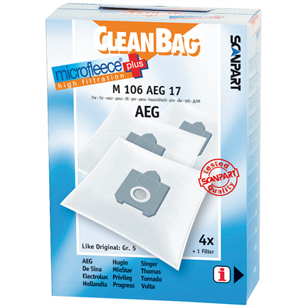 CleanBag Microfleece+ M106AEG17
