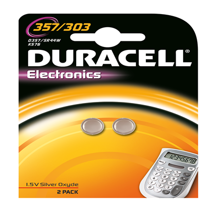 Image of Duracell D357 Knoopcel Zilveroxide 50936885