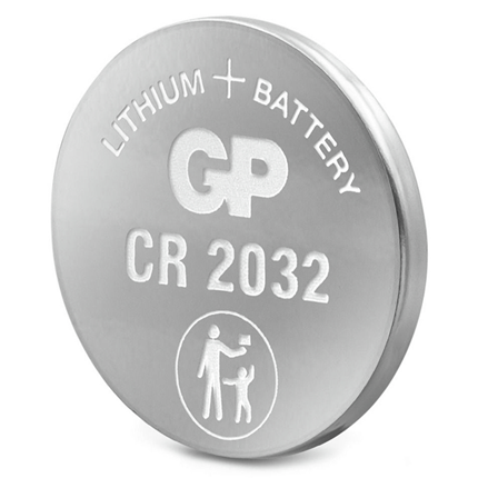 GP CR2032 Knoopcel Lithium Batterij