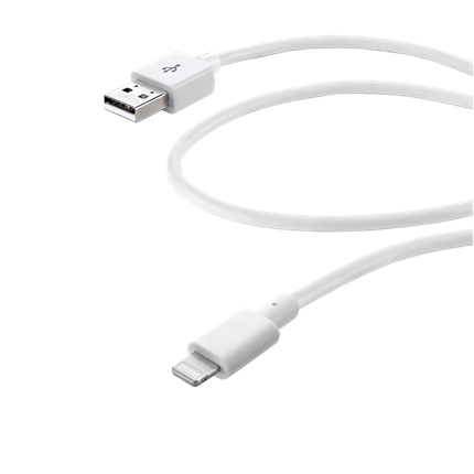 Cellular Line Laad Datakabel Lightning 1M cellular line kopen in de aanbieding