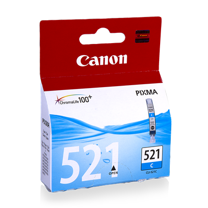 Canon Cartridge CLI-521C Blauw