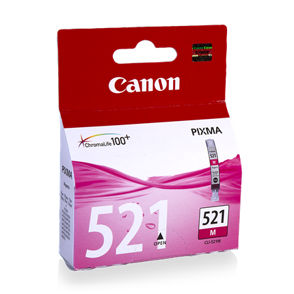 Canon Cartridge CLI-521M Rood
