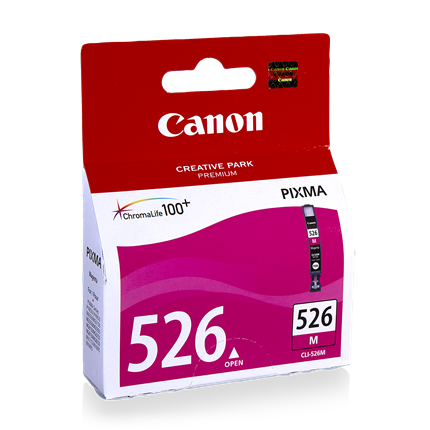Canon Cartridge CLI-526M Magenta ± 545 pagina's