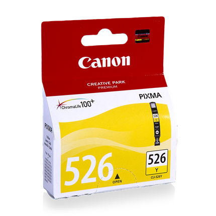 Canon Cartridge CLI-526Y Yellow ± 545 pagina's