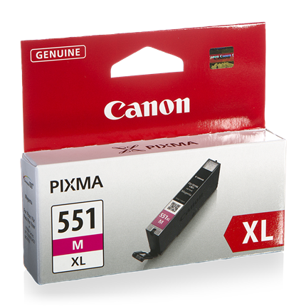 Canon Cartridge CLI-551M XL Magenta ± 680 pagina's