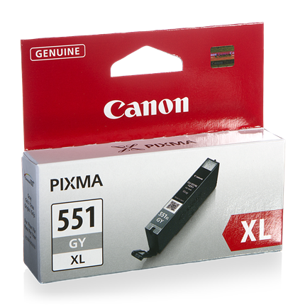 Canon Cartridge CLI-551GY XL Gray ± 3350 pagina's