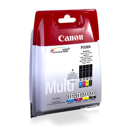 Canon Cartridge CLI-551 Multipack